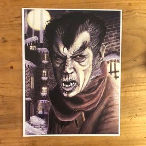 Werewolf of London art print 8 1/2 x 11 by Bruce Campbell